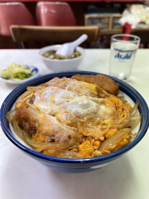 大田区雑色の町中華タイガーのかつ丼